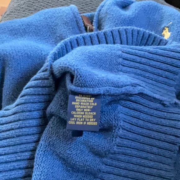Ralph Lauren 3/4 Zip Sweater - Picture 6 of 6